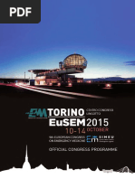 Eusem Programme2015 | PDF | Emergency Department | Mobile App