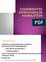Disseminated Intravascular Coagulation