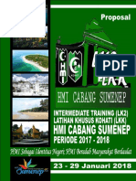 Proposal LK 2 Dan LKK Hmi Cabang Sumenep 2017-2018