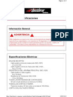 018-001   Especificaciones