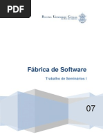 Seminarios I Trabalho Sobre Fabrica de Software
