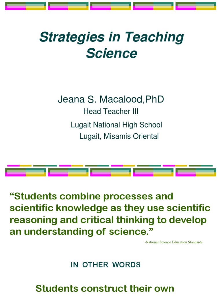Effective Inquiry-Based Teaching Strategies | PDF | Inquiry Based ...
