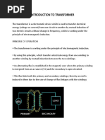 Introduction To Transformer