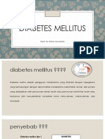 Diabetes Mellitus: Oleh: Dr. Ratna Noviantari