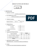 Silabo Auditoria Administ. - Huamachuco 2015