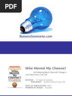 Download 9737042 Who Moved My CheeseBIZ by William Quijada SN36948132 doc pdf