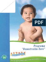 Programa Desnutricion Cero