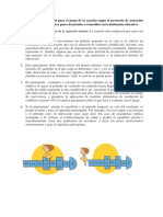 Pasos Que Debemos Seguir para El Juego de La Rayuela Según El Protocolo de Actuación Ante Casos de Violencia Entre Pares Detectados o Cometidos en La Institución Educativa