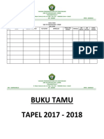 Buku Tamu Satpam