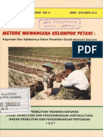 Metode Wawancara Kelompok Tani PDF