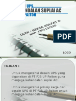 2.suplai Desain UPS Untuk Keandalan Suplai AC Di PT PJB UP Paiton