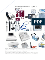 What Is Medical Equipment and Types of Medical Equipment