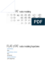 Flat To FAT - NURBS Modeling