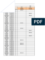 PGP+FPM Term III Time Table