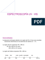 Espectroscopía Uv - Vis. FFBQPPT