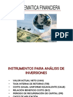 Evaluación de Proyectos de Inversión