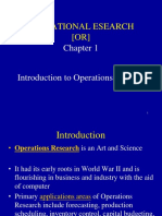 Operational Esearch (OR)