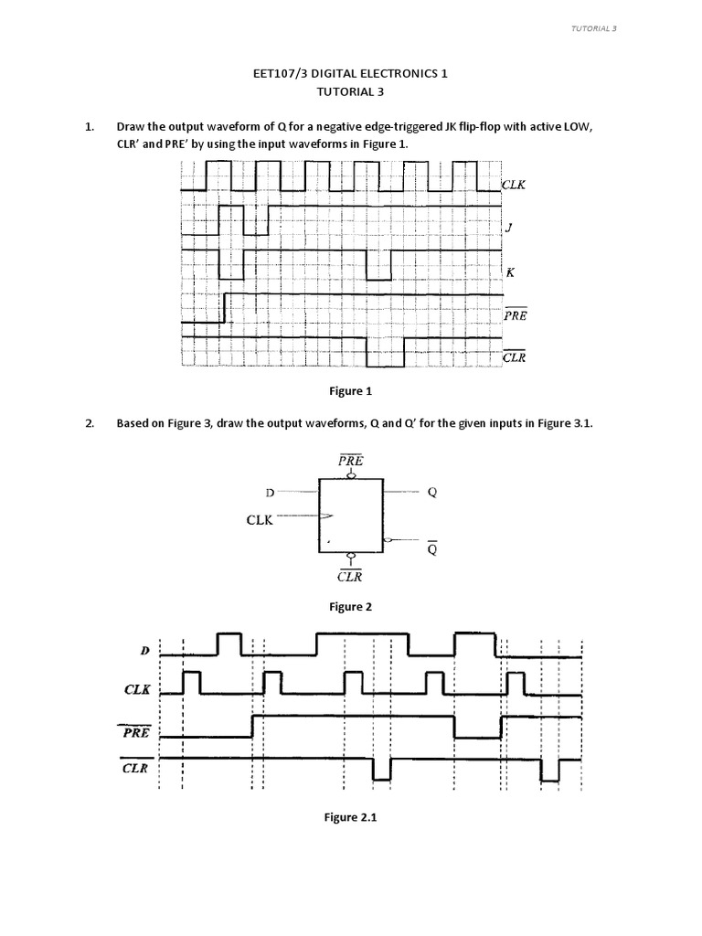 Digital Electronics Tutorial on JK FlipFlops, Counters, and Timing