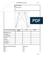 Leg Dimension Check Sheet