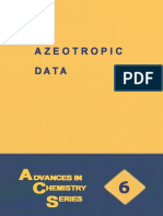 AZEOTROPIC DATA (Advances in Chemistry Volume 6) PDF