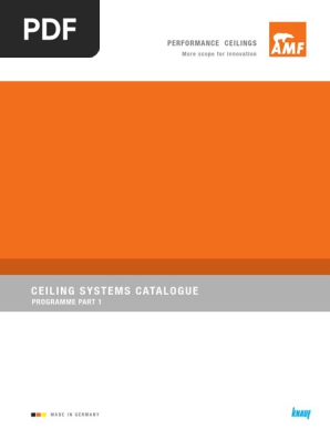 Knauf Amf Pdf Tile Attenuation