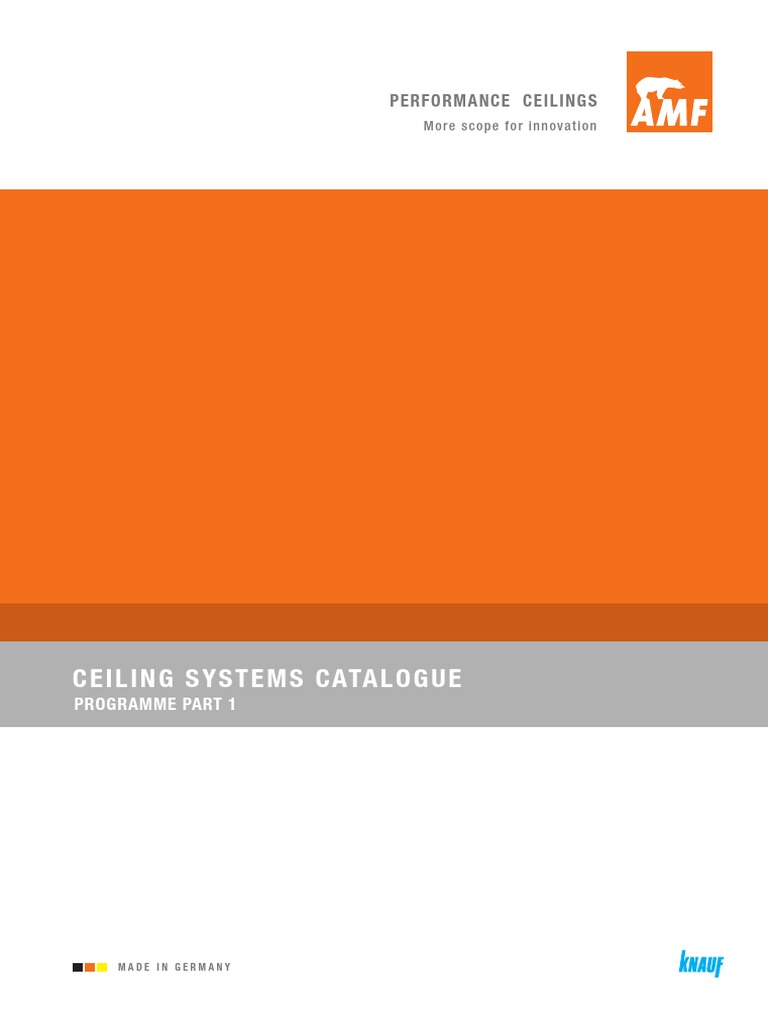 Knauf Amf Pdf Tile Attenuation