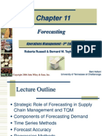 Forecasting: Operations Management - 5 Edition