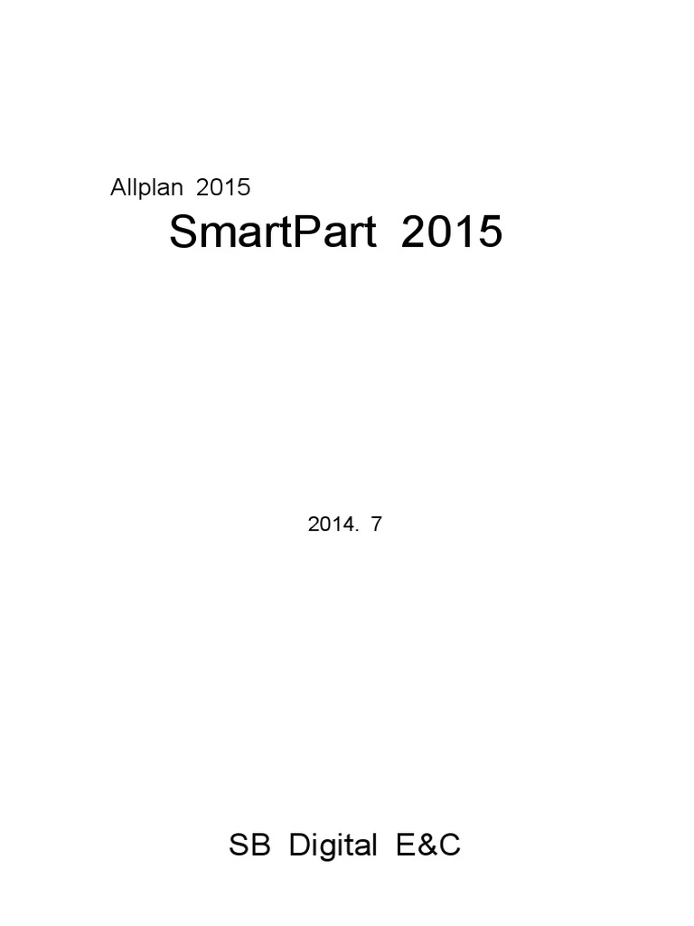 SmartPart 2015 User Guide | PDF | Geometry | Areas Of Computer Science