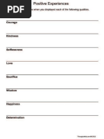 Lista de Experiências Positivas Em Inglês1.PDF