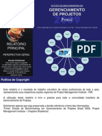 Relatório Final do Estudo de Benchmarking em GP 2009 - Perspectiva Geral (Versão Preliminar)
