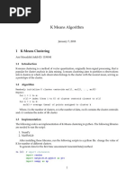 K Means Algorithm