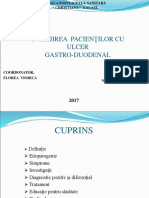 Ingrijirea Pacientilor Cu Ulcer Gastro Duodenal