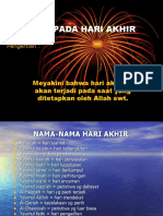 Iman Kepada Hari Akhir1