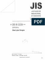 JIS B2220 - Steel Pipe Flanges PDF
