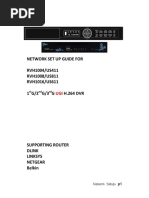 X11 Network Setup