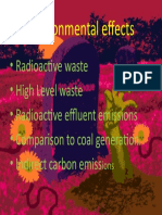 Basic Natural Sciences - Environmental Effects