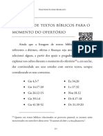 Textos Bíblicos Para o Momento Do Ofertório