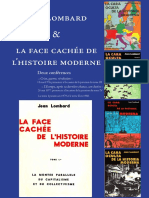 Jean Lombard & La Face Cachée de L'histoire Moderne: Deux Conférences