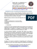 Edicion Especial Gmpo 00001 Lineamientos Para La Elaboracion de Manuales de La Calidad