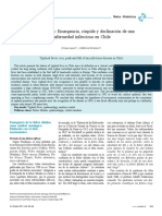 1 Articulo que describe la evolucion de la fiebre tifoidea en Chile.pdf