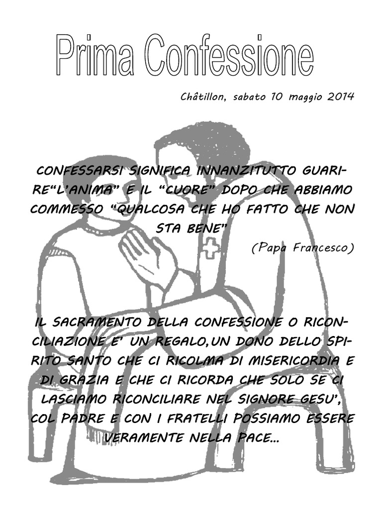 Guida Per La Prima Confessione | PDF