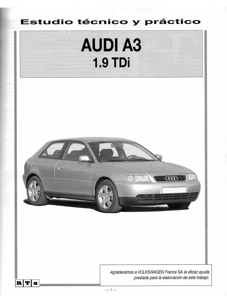 [AUDI] Manual de Taller Audi A3