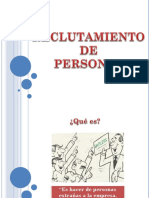 Tema 4 - Reclutamiento de Personal