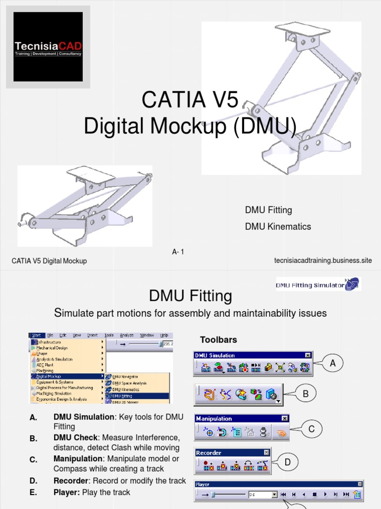 Tecnisiacad Catia Dmu Pdf Kinematics Simulation