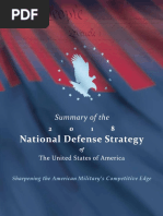 2018 National Defense Strategy Summary
