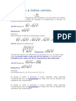 Reducción A Índice Común