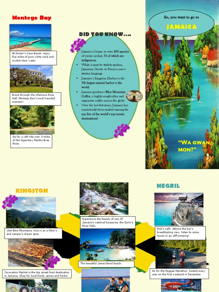 jamaica brochure | Jamaica | Entertainment (General)