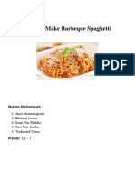 How to Make Barbeque Spaghetti