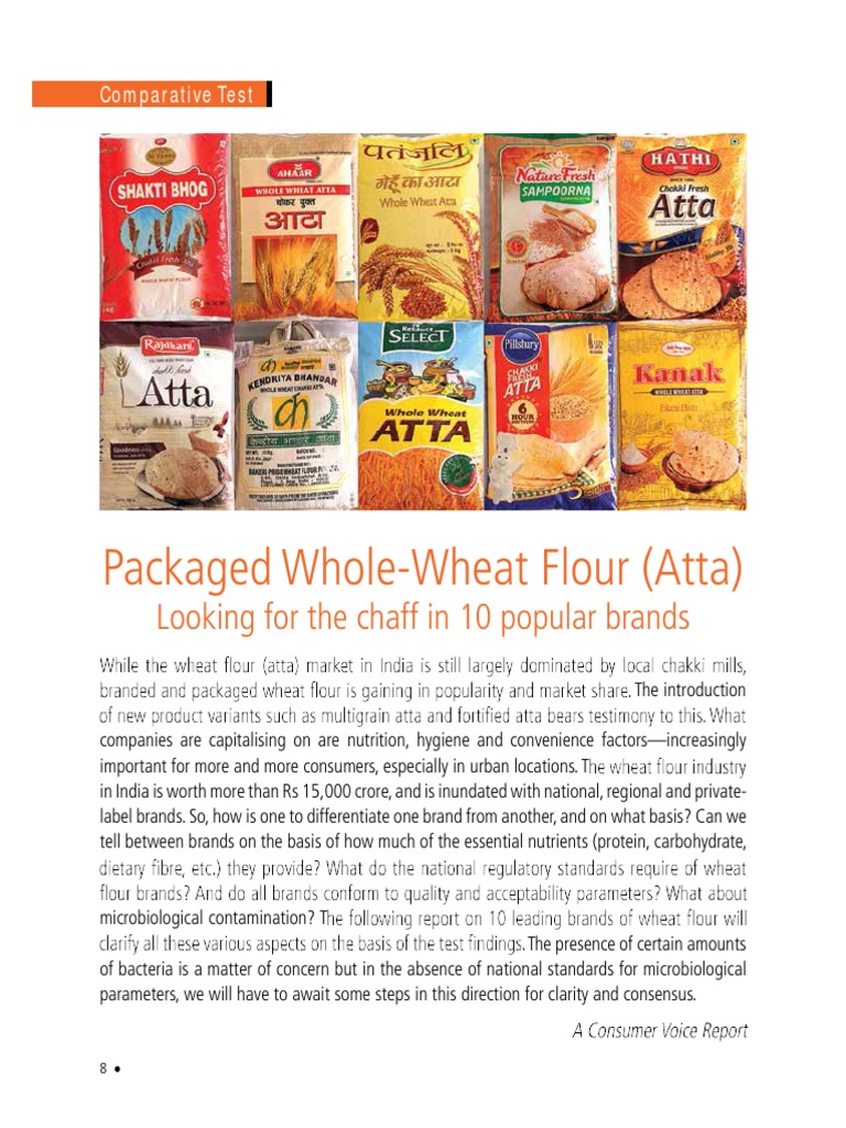 WheatFlour(Atta) Wheat Dietary Fiber