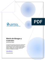 Matriz de Riesgos y Controles Proceso Ventas